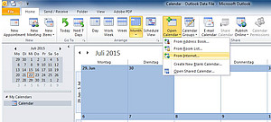 Add Calendar Outlook