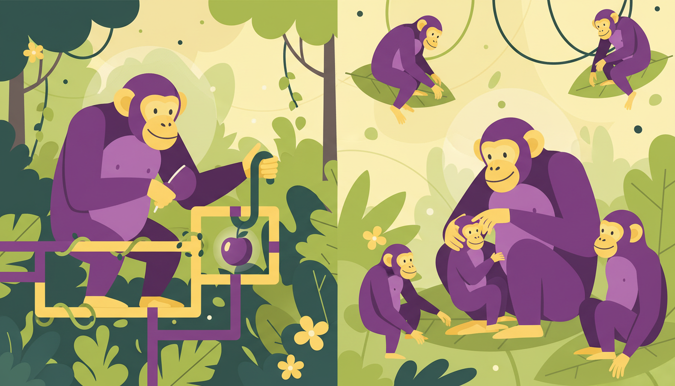 Geschlechtsunterschiede in der Primatenkognition: Was Forschung wirklich zeigt